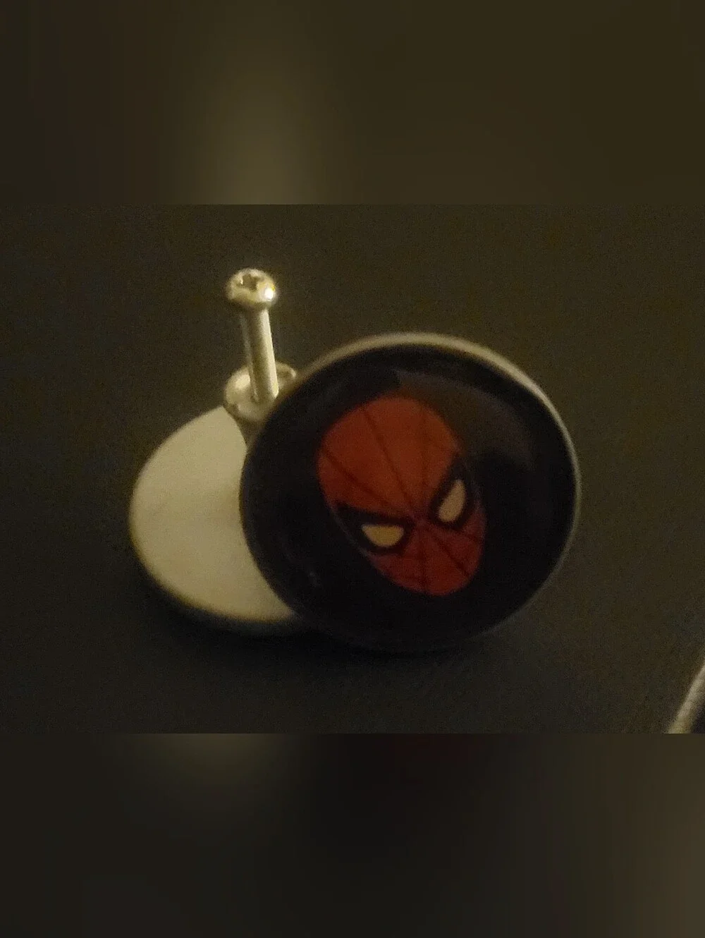 Official Marvel Spider-Man Cabinet Knobs / Drawer Pulls Set of 2